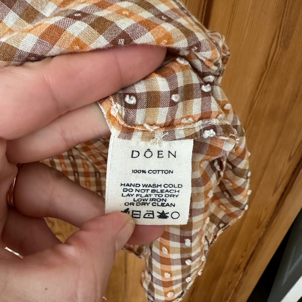 Doen Brenna Plaid Large - Picture 4 of 5